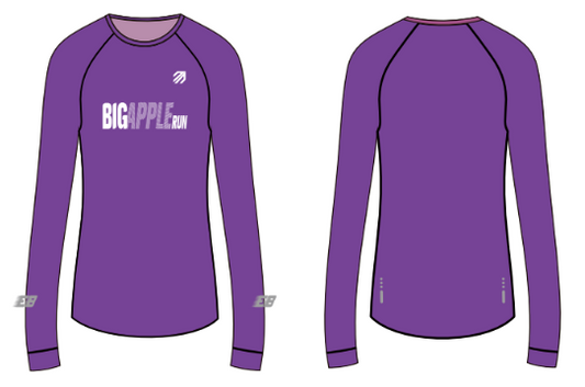 EngineBird Men's BigAppleRun Quick-Dry Long Sleeve