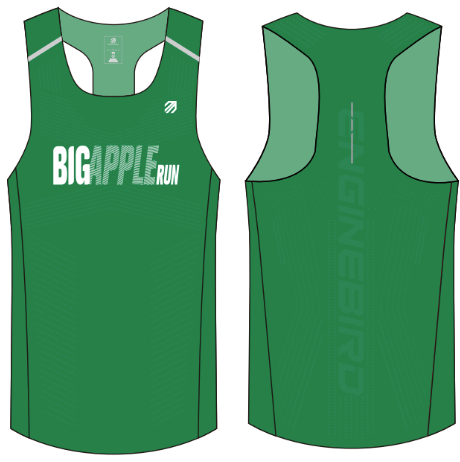 EngineBird Men's BigAppleRun Singlet