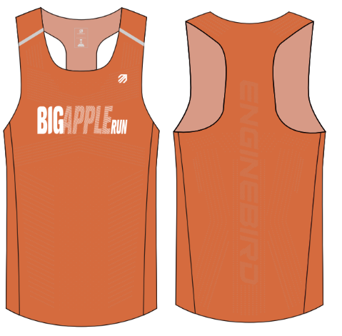 EngineBird Men's BigAppleRun Singlet