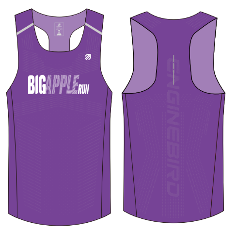 EngineBird Men's BigAppleRun Singlet