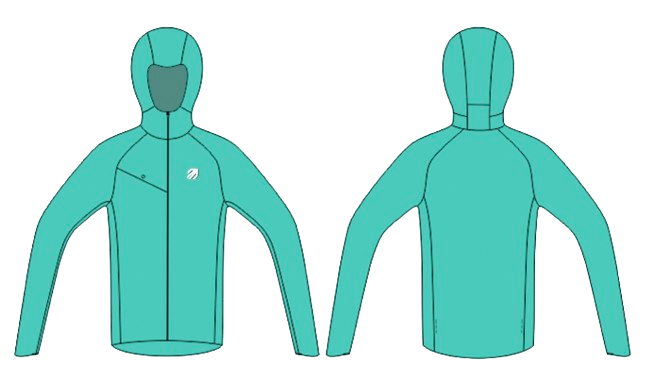 EngineBird Women’s Storm Waterproof Racer Jacket